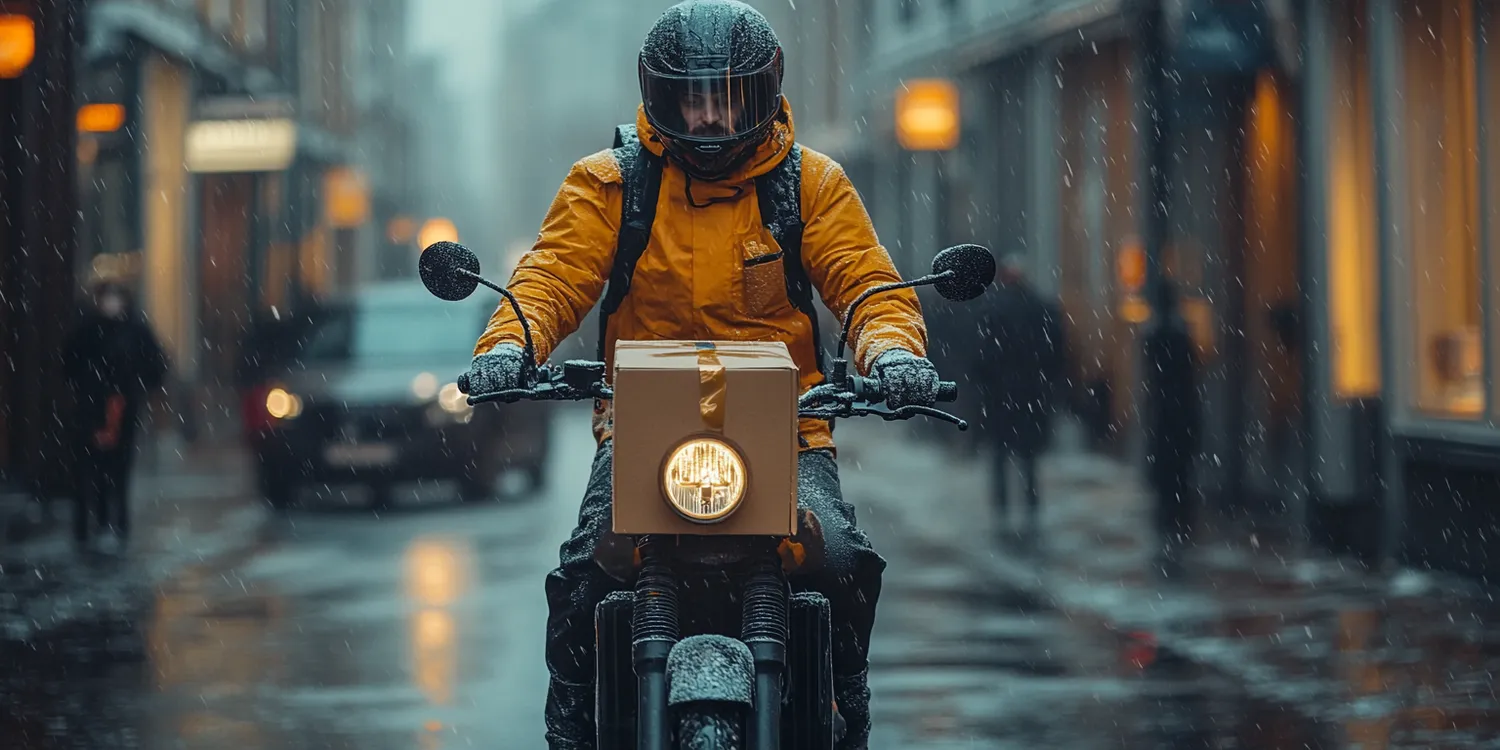 Do której kurier rozwozi paczki?