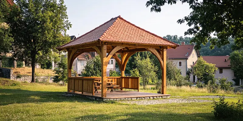 Co na daszek altany?