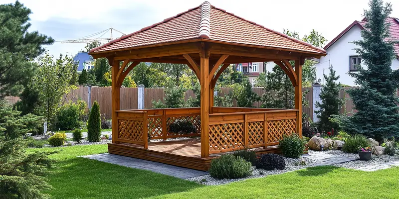 Jaka wysokość altany?