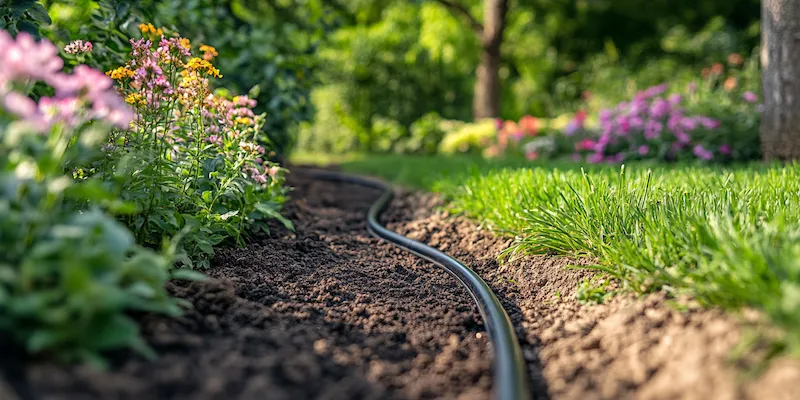 Nawadnianie ogrodu jakie rury?