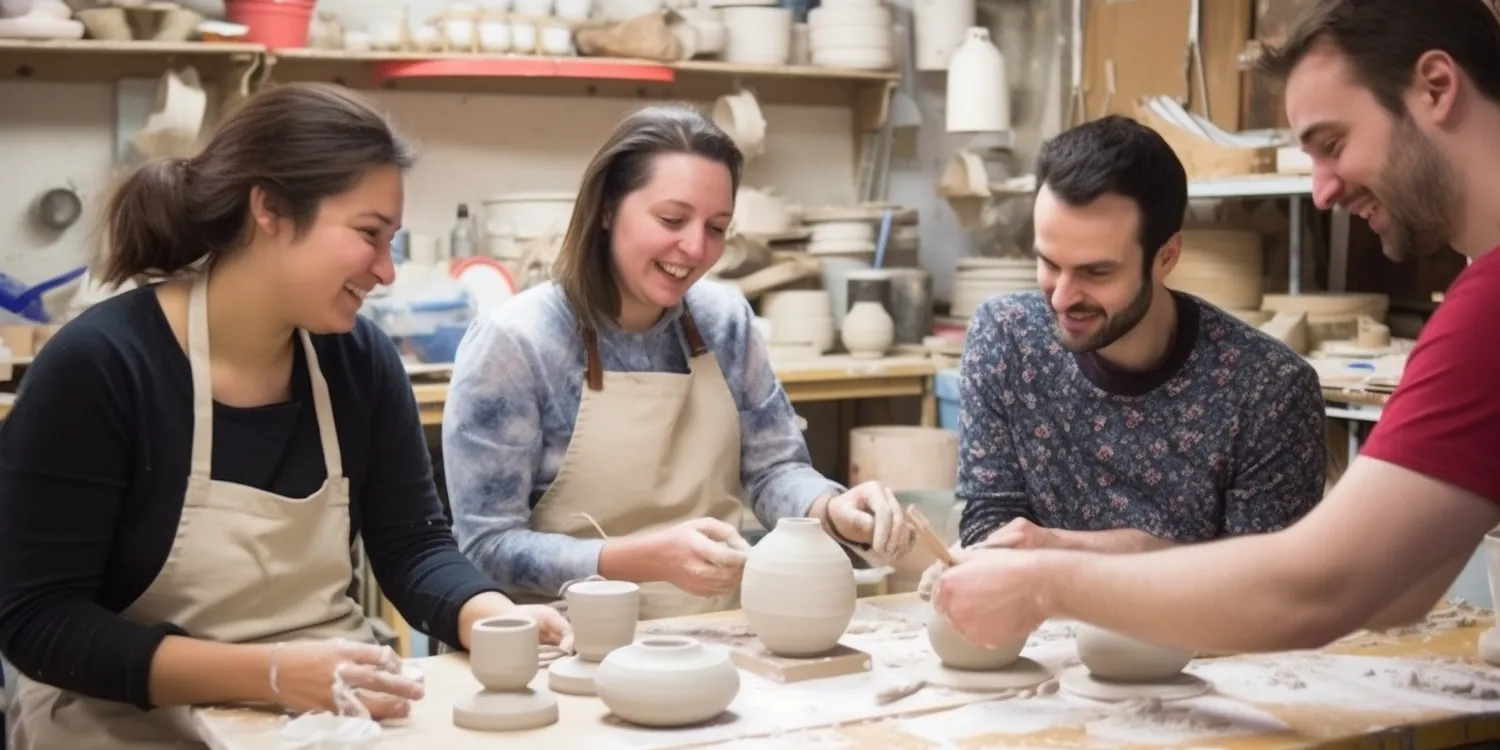 Uczestnictwo w kursie ceramiki i garncarstwa