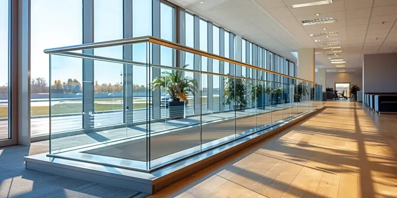 Balustrady szklane zewnętrzne Warszawa