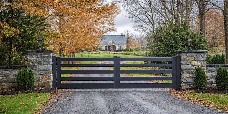 metalowe ogrodzenia z Polski