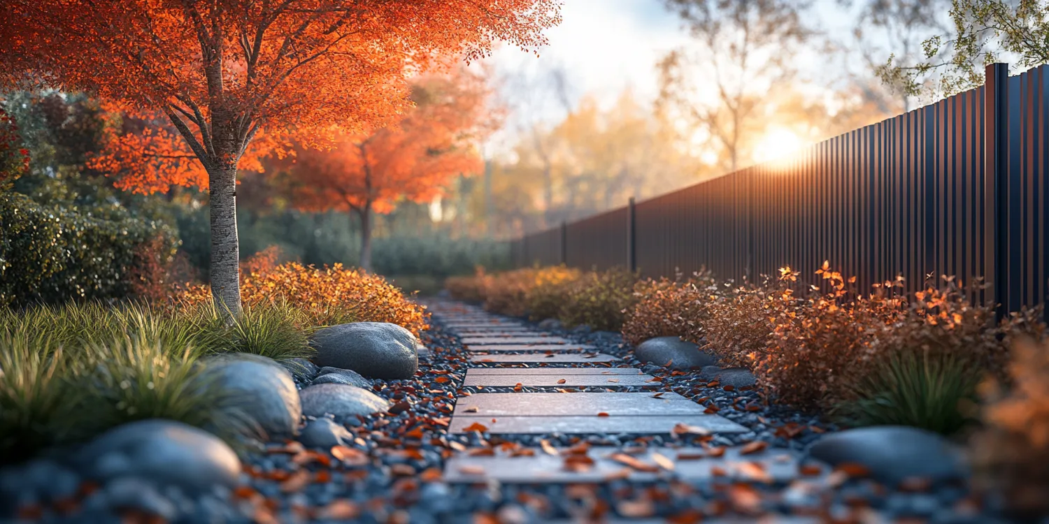 nowoczesne metalowe ogrodzenia z Polski