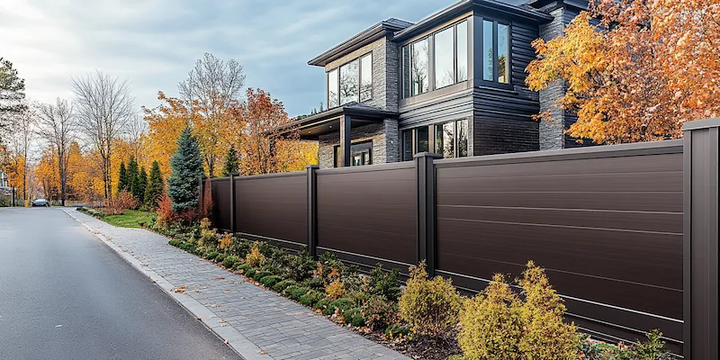 Metallzaun aus Polen