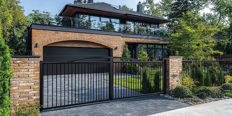 Aluminium Zaun Polen