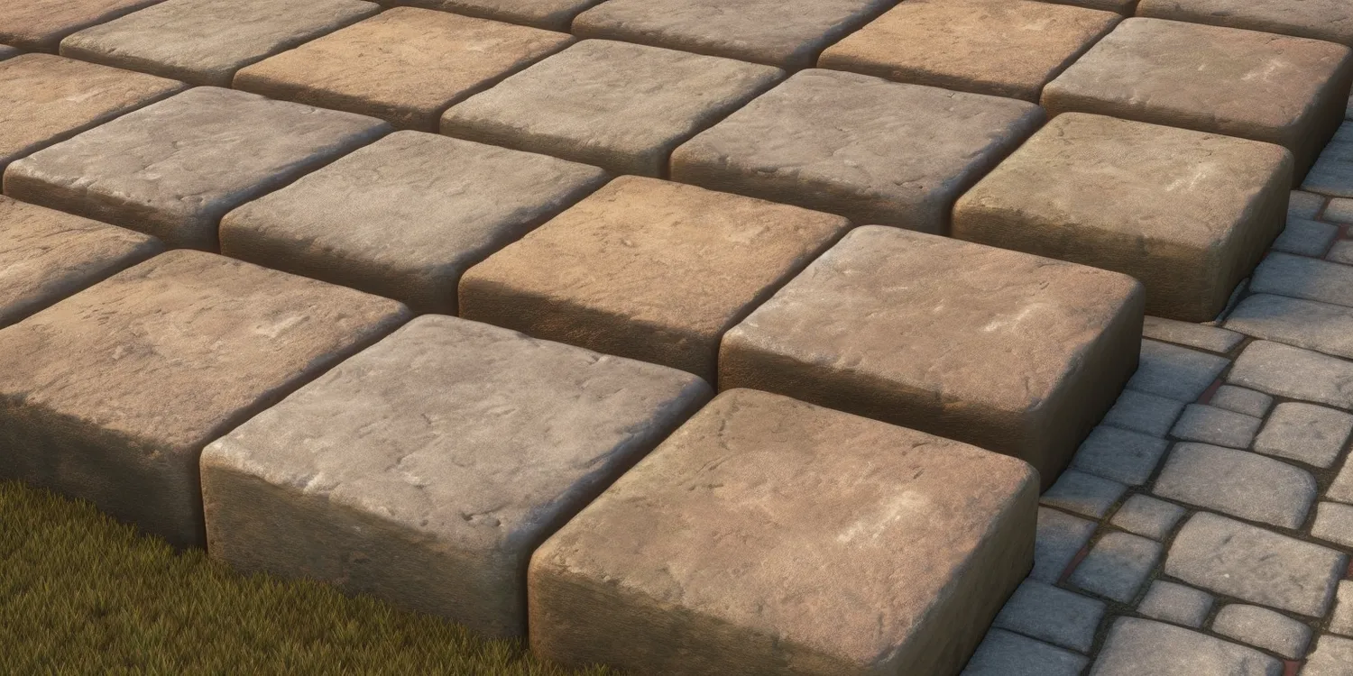 Etapy układania kostki brukowej