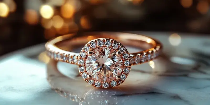 Pierścionek zaręczynowy na której ręce