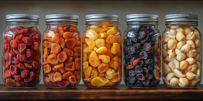 W czym przechowywać suszone owoce